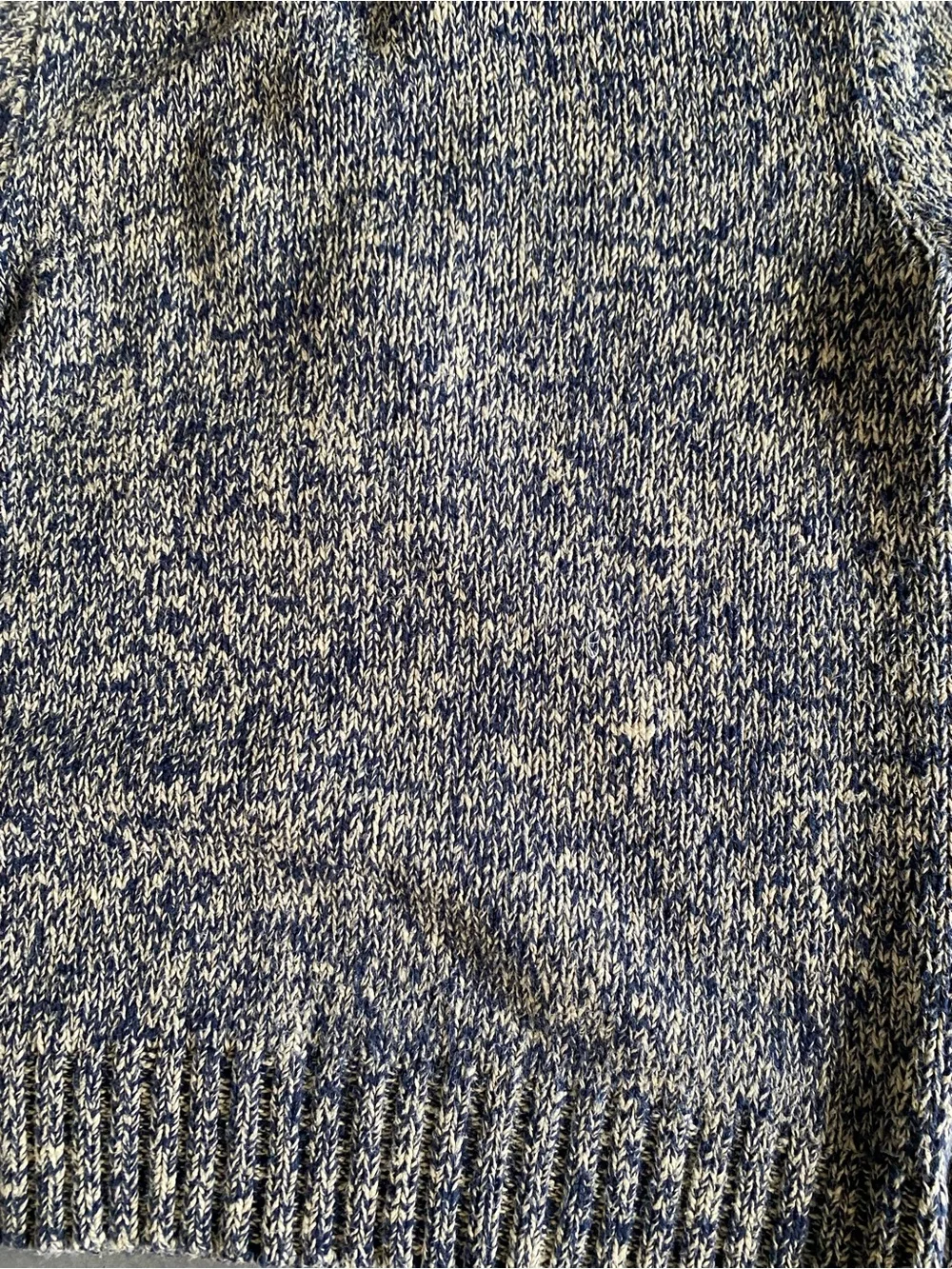 Polo Ralph Lauren Henley Sweaters Cozy Heathered Blue Mock Neck Sz S Men’s